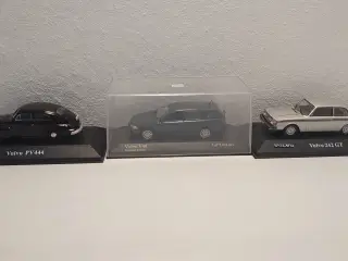 3 stk Volvo biler, Minichamps og Atlas Collections