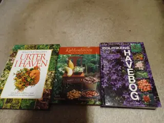 Forskellige havebøger