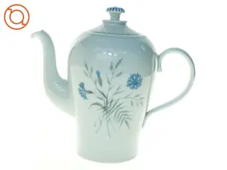 Porcelænskande med blomstermotiv (str. 20 x 13 cm)