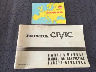 Honda bøger 70 erne