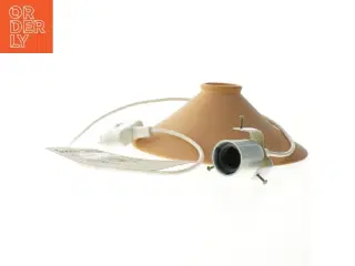 Keramisk pendellampe fra Skomager (str. Ø 25,5 cm)