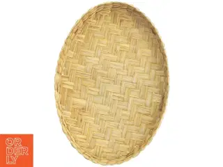 Flettet skål med keramisk indsats (str. 35 cm)