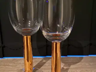 Nobel vinglas m/guld