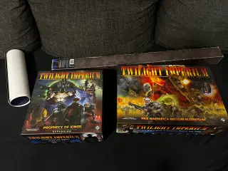 Twilight Imperium 4 + Prophecy of Kings + måtte
