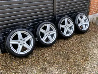 18” alufælge med dæk