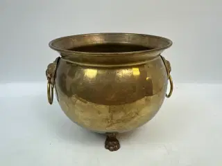 Vintage messing skål / potte