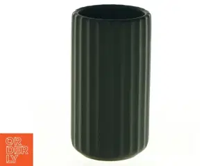 Keramik vase fra Lyngby (str. H 9 cm)