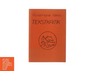 Tekstkritik af Rosemarie Køhn (bog)