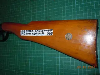 Fritz Langenhahn Suhl 4,5 mm Luftgevær.