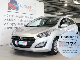 Hyundai i30 Cw 1,6 CRDi Active Plus ISG 110HK Stc 6g