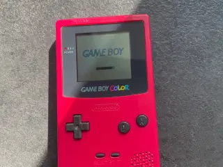 Gameboy color rød