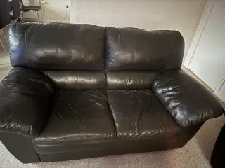 En 2 og 3 personers sofa