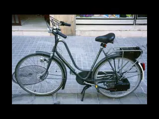 Sparta Sachs cykel, med motor