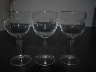 Likør/ snapseglas og andet i glas fra 2 kr