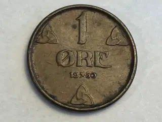 1 Øre 1950 Norge