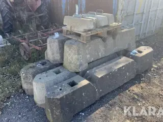 Betonklods 6 styk