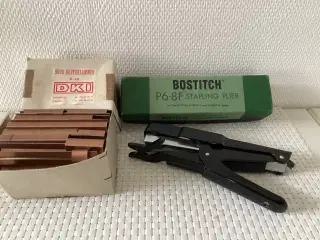 Hæfteklamme maskine kraftig model