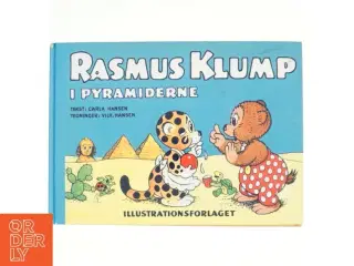 Rasmus Klump i pyramiderne af Carla Hansen, Vilh Hansen (Bog)