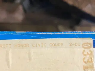 HONDA Civic coupe 2d vindafvisere 