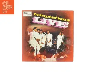 Temptations LIVE! vinylplade