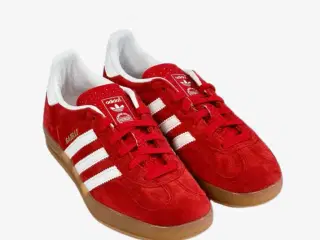 Adidas Gazelle Rød/Hvid Str 38 2/3 NYE