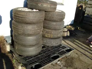 Vinter og Sommer dæk på Alufælge