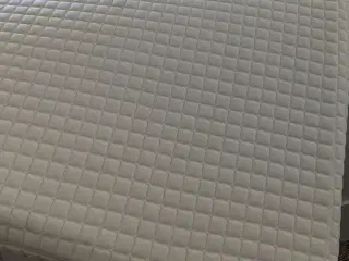 IKEA BRIMNES BED WHITE 140X200CM  +matress +top