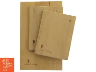 Sæt med skærebrætter (str. 25 cm. og 16. cm. og 16. cm)