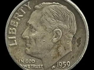 Liberty 1 Dime 1959 D