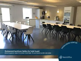 Kontorbord i eget lokale