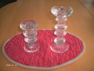 Littala Festino glas lysestager