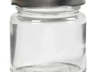 12 stk. Sylteglas 100 ml - Transparent med skruelåg