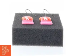 Øreringe formet som slikposer (str. 1,5 x 2 cm)