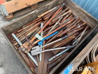 Mejsler med mere - 1 palle