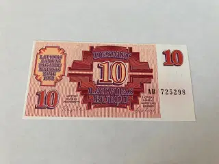 10 Rubli Latvia