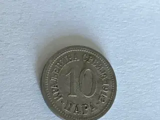10 Para Serbia 1912