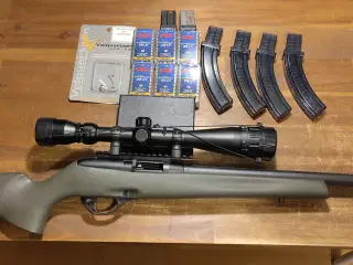 Halv-Auto salonriffel Remington 597 kaliber .22LR