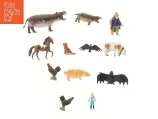 Små dyre- og figurer sæt