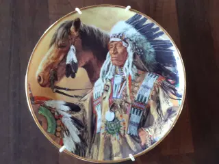 Platte med indianermotiv