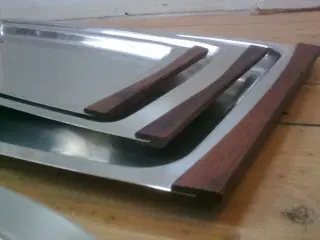 Retro DK Rustfri stål 3 flade DESIGN fade