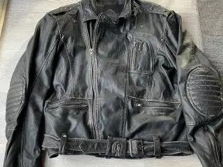 Motorcykel læderjakke 