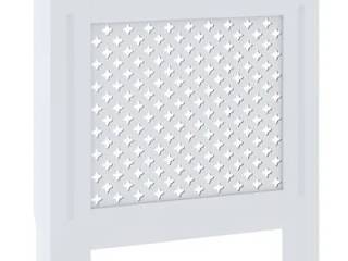 vidaXL radiatorskjuler 78 cm MDF hvid