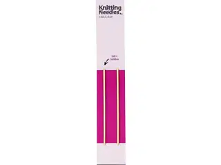 Strikkepinde, L: 35 cm, str. 3 mm, 1 par