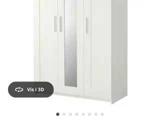 Brimnes garderobeskab fra IKEA 
