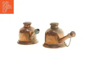 Kobber beholdere (str. 15 x 8 cm)
