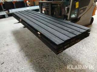 Klink beklædning Grundmalet Sort, Delvist vandskadet