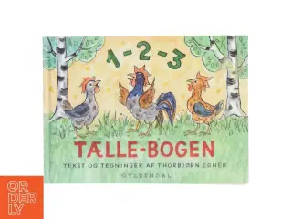 1-2-3 tælle-bogen af Thorbjørn Egner (Bog)