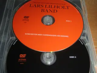 LARS LILHOLT BAND. Live på Dvd.