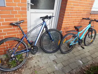 4 stk defekte cykler til 800 kr ialt