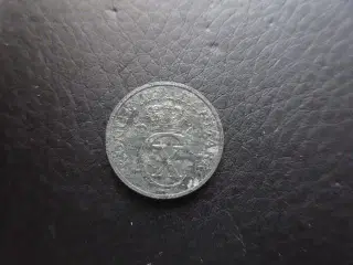 1 øre 1944 zink møntskær